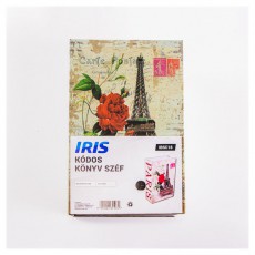 Iris IBSC18 kóddal nyitható könyv széf 180x115x55mm Fotó-Videó kiegészítők - Egyéb fotó-videó kiegészítő - Könyv - 507196