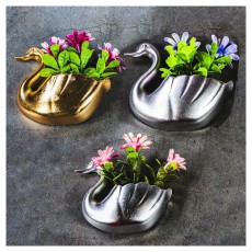 Iris E5599 ez&uuml;st-, vagy arany sz&iacute;nű, hatty&uacute; alak&uacute; hűtőm&aacute;gnes művir&aacute;ggal 8x8cm Konyhai term&eacute;kek - Konyhai eszk&ouml;z - Egy&eacute;b konyhai eszk&ouml;z - 507631