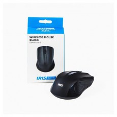 Iris IOM861-W-B Vezeték nélküli Egér fekete Iroda és számítástechnika - Egér - Vezeték nélküli egér - 508308