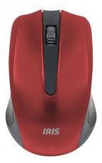 Iris IOM861-W-R Vezeték nélküli Egér piros Iroda és számítástechnika - Egér - Vezeték nélküli egér - 508309