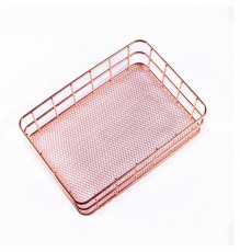 Iris KT-212 2 db-os fémrácsos tárolókosár szett (17.5cmx12cmx6cm, 24cmx16cmx6cm) Konyhai termékek - Egyéb / Konyhai kiegészítő - 507732
