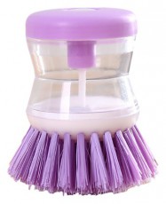 Iris KT-226-P lila konyhai tisztítókefe mosószeradagoló funkcióval Háztartás / Otthon / Kültér - Egyéb háztartási termék - 508548