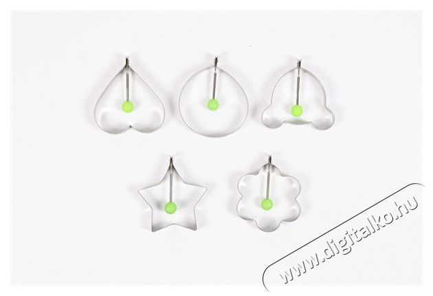 Iris KT-229-S konyhai toj&aacute;ss&uuml;tő forma 5 darabos szett Konyhai term&eacute;kek - Ed&eacute;ny - S&uuml;tőtepsi / s&uuml;tőforma - 508549