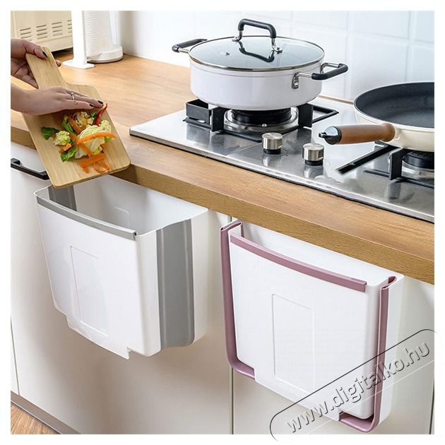 Iris KT-264-W &ouml;sszecsukhat&oacute; konyhai hullad&eacute;k gy&uuml;jtő, ajt&oacute;ra akaszthat&oacute; Konyhai term&eacute;kek - Egy&eacute;b / Konyhai kieg&eacute;sz&iacute;tő - 513449