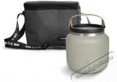 Iris Barcelona Termobox Rozsdamentes acél termosz, 700 ml, bézs Háztartás / Otthon / Kültér - Egyéb háztartási termék - 522173
