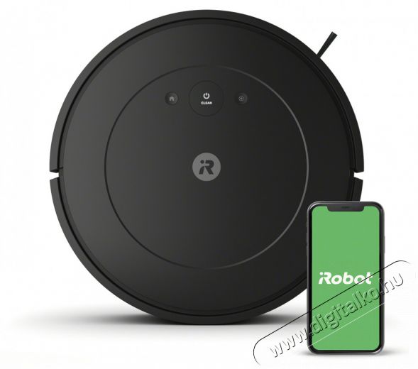 iRobot Roomba Combo Essential (Y011040) Black, robotporszívó Háztartás / Otthon / Kültér - Porszívó / takarítógép - Robotporszívó - 500938