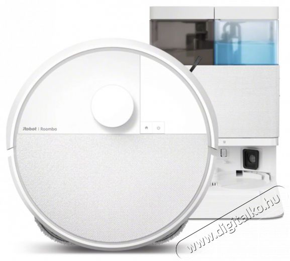 iRobot Roomba Plus 405 Combo robotporszívó AutoWash dokkolóval, fehér Háztartás / Otthon / Kültér - Porszívó / takarítógép - Robotporszívó - 505295