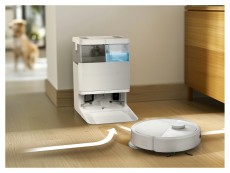 iRobot Roomba Plus 405 Combo robotporszívó AutoWash dokkolóval, fehér Háztartás / Otthon / Kültér - Porszívó / takarítógép - Robotporszívó - 505295