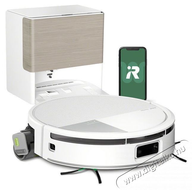 iRobot Roomba Max 705 Combo + AutoWash dock, feh&eacute;r H&aacute;ztart&aacute;s / Otthon / K&uuml;lt&eacute;r - Porsz&iacute;v&oacute; / takar&iacute;t&oacute;g&eacute;p - Robotporsz&iacute;v&oacute; - 530526