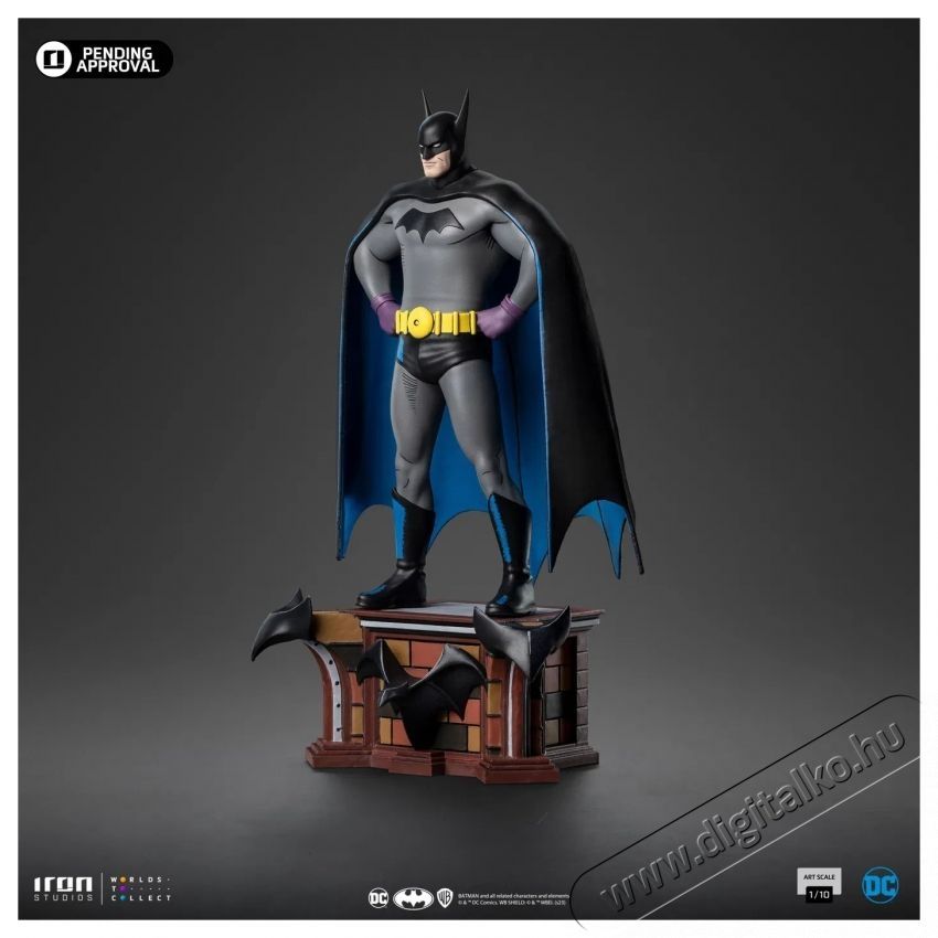 Iron Studios DC Comics - Batman Detective 85th Anniversary - Art Scale 1/10 H&aacute;ztart&aacute;s / Otthon / K&uuml;lt&eacute;r - J&aacute;t&eacute;k / Sport - J&aacute;t&eacute;kfigura - 531859