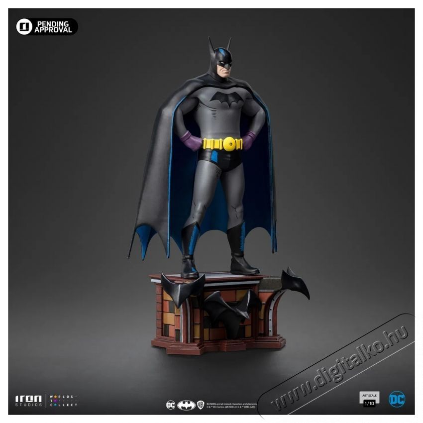 Iron Studios DC Comics - Batman Detective 85th Anniversary - Art Scale 1/10 H&aacute;ztart&aacute;s / Otthon / K&uuml;lt&eacute;r - J&aacute;t&eacute;k / Sport - J&aacute;t&eacute;kfigura - 531859