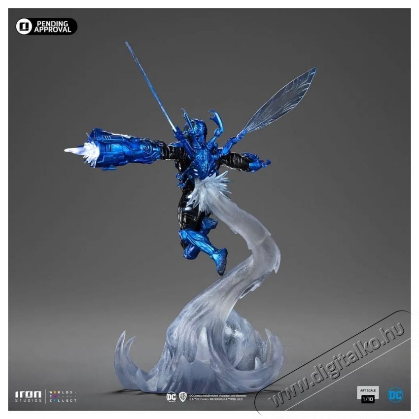 Iron Studios DC Comics - Blue Beetle - Art Scale 1/10 H&aacute;ztart&aacute;s / Otthon / K&uuml;lt&eacute;r - J&aacute;t&eacute;k / Sport - J&aacute;t&eacute;kfigura - 531871