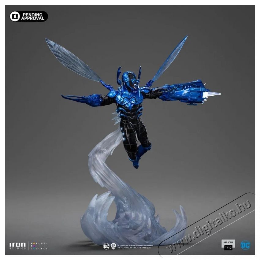 Iron Studios DC Comics - Blue Beetle - Art Scale 1/10 H&aacute;ztart&aacute;s / Otthon / K&uuml;lt&eacute;r - J&aacute;t&eacute;k / Sport - J&aacute;t&eacute;kfigura - 531871