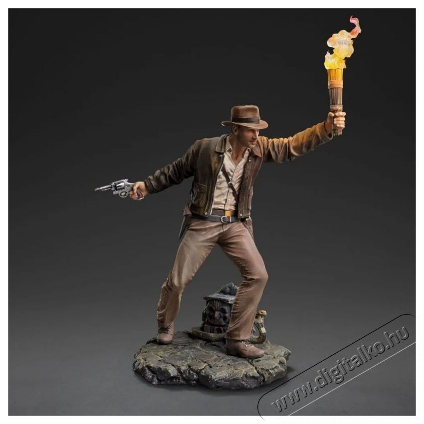 Iron Studios Indiana Jones - Art Scale 1/10 H&aacute;ztart&aacute;s / Otthon / K&uuml;lt&eacute;r - J&aacute;t&eacute;k / Sport - J&aacute;t&eacute;kfigura - 531856
