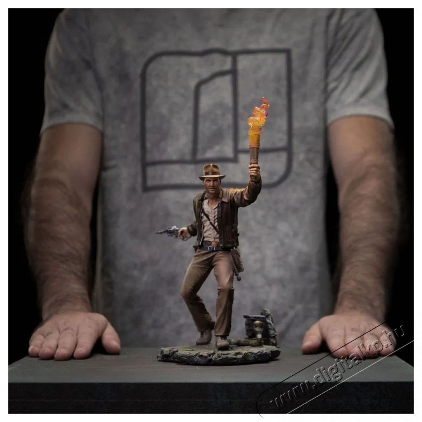 Iron Studios Indiana Jones - Art Scale 1/10 H&aacute;ztart&aacute;s / Otthon / K&uuml;lt&eacute;r - J&aacute;t&eacute;k / Sport - J&aacute;t&eacute;kfigura - 531856