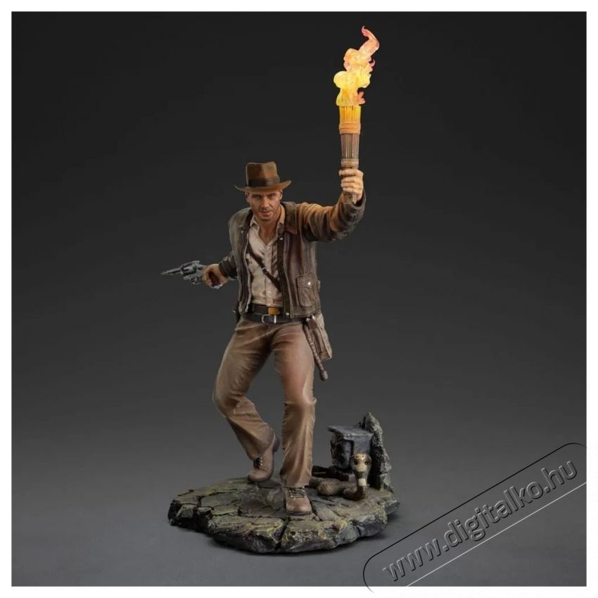 Iron Studios Indiana Jones - Art Scale 1/10 H&aacute;ztart&aacute;s / Otthon / K&uuml;lt&eacute;r - J&aacute;t&eacute;k / Sport - J&aacute;t&eacute;kfigura - 531856