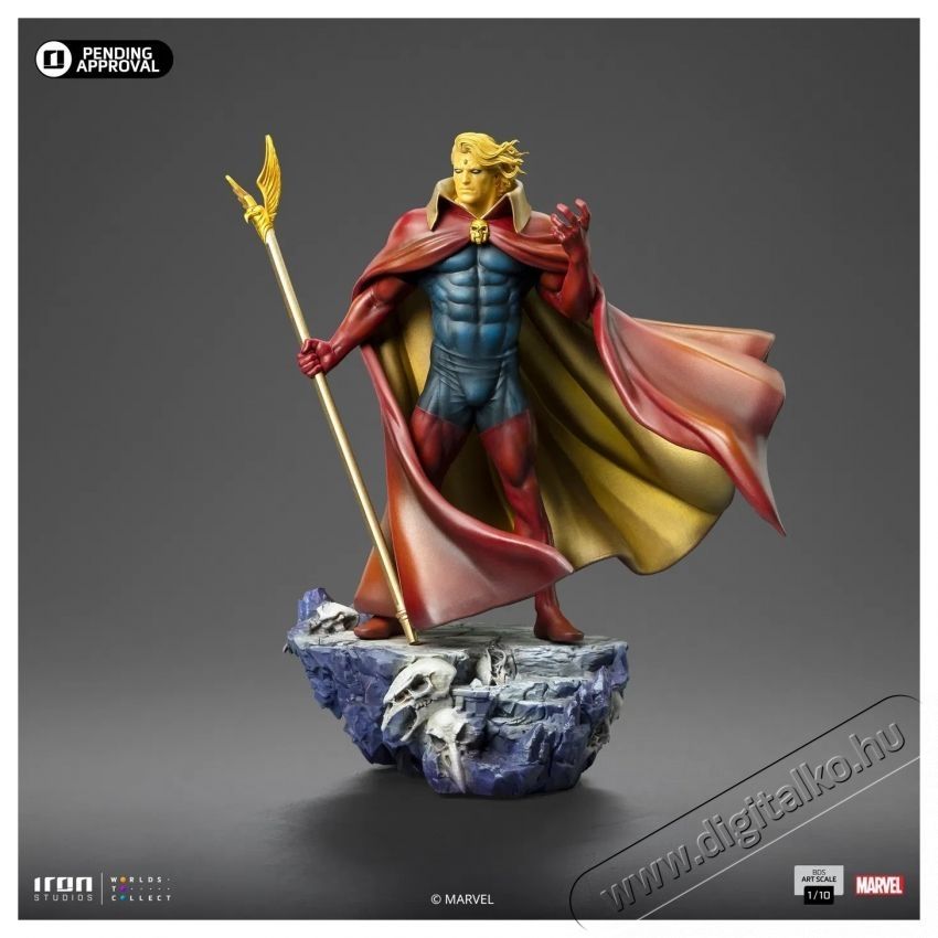Iron Studios Marvel - Adam Warlock Infinity Gauntlet Diorama - Art Scale 1/10 H&aacute;ztart&aacute;s / Otthon / K&uuml;lt&eacute;r - J&aacute;t&eacute;k / Sport - J&aacute;t&eacute;kfigura - 531867