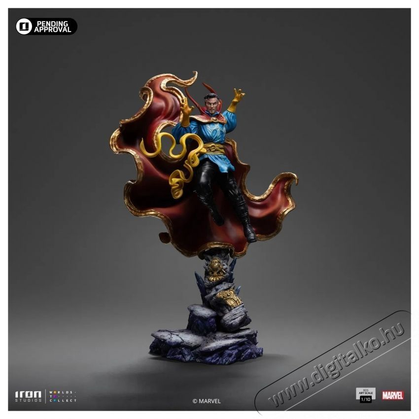 Iron Studios Marvel - Dr. Strange Infinity Gauntlet Diorama - BDS Art Scale 1/10 H&aacute;ztart&aacute;s / Otthon / K&uuml;lt&eacute;r - J&aacute;t&eacute;k / Sport - J&aacute;t&eacute;kfigura - 531854