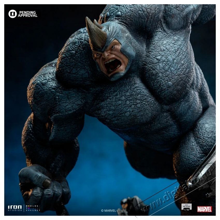 Iron Studios Marvel - Rhino - Spider-man vs Villains Diorama - BDS Art Scale 1/10 H&aacute;ztart&aacute;s / Otthon / K&uuml;lt&eacute;r - J&aacute;t&eacute;k / Sport - J&aacute;t&eacute;kfigura - 531868