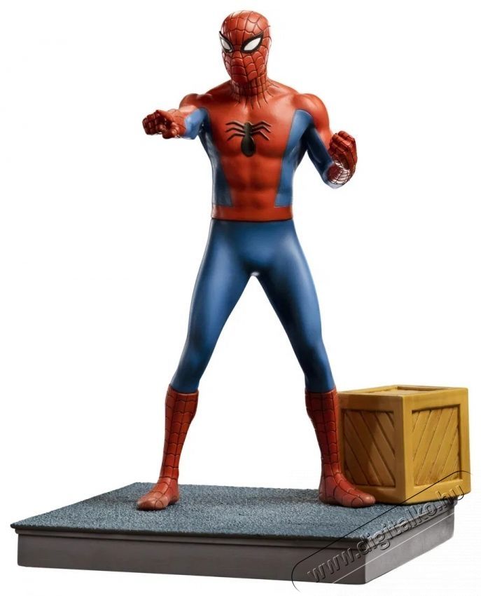 Iron Studios Marvel - Spider-Man 60s - Art Scale 1/10 H&aacute;ztart&aacute;s / Otthon / K&uuml;lt&eacute;r - J&aacute;t&eacute;k / Sport - J&aacute;t&eacute;kfigura - 531860