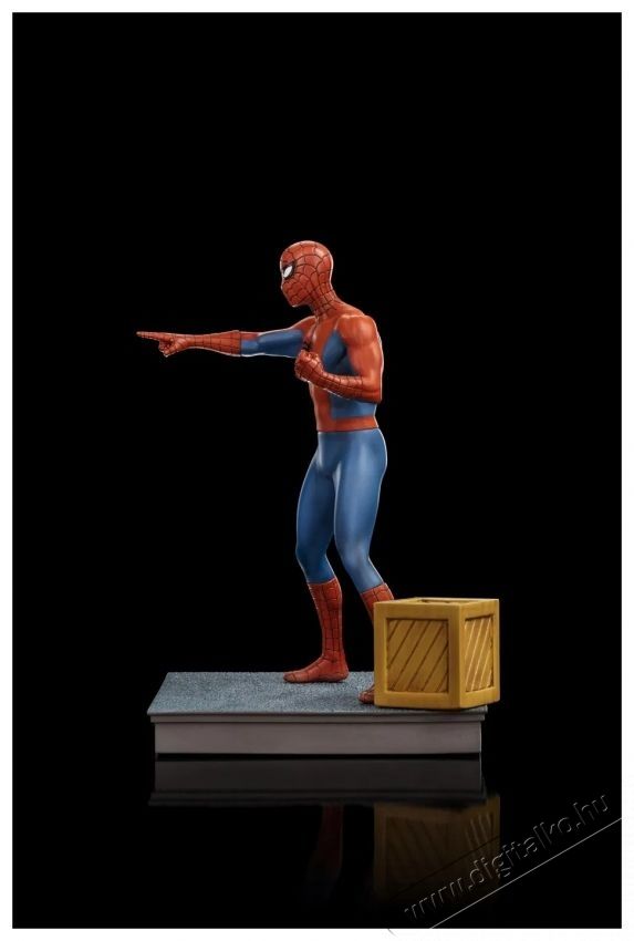 Iron Studios Marvel - Spider-Man 60s - Art Scale 1/10 H&aacute;ztart&aacute;s / Otthon / K&uuml;lt&eacute;r - J&aacute;t&eacute;k / Sport - J&aacute;t&eacute;kfigura - 531860