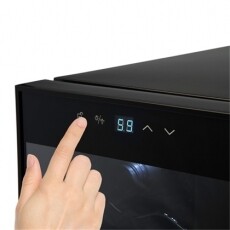 Ivation 12 palackos borhűtő Konyhai termékek - Hűtő, fagyasztó (szabadonálló) - Borhűtő - 355120