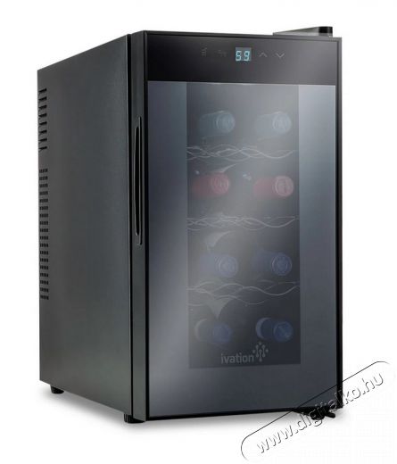 Ivation 8 palackos ThermoElec borhűtő Konyhai termékek - Hűtő, fagyasztó (szabadonálló) - Borhűtő - 355122