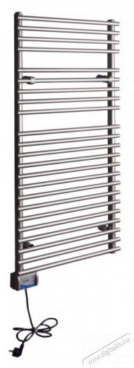 IVIGO EHR 600W elektromos törölközőszárító radiátor - inox Háztartás / Otthon / Kültér - Fűtés - Fali fűtőtest - 365873
