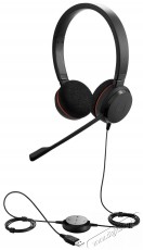 Jabra Evolve 20 MS Stereo USB-A Audio-Video / Hifi / Multimédia - Fül és Fejhallgatók - Fejhallgató mikrofonnal / headset - 503353