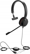 Jabra Evolve 20 MS Mono USB-A Audio-Video / Hifi / Multimédia - Fül és Fejhallgatók - Fejhallgató mikrofonnal / headset - 509991