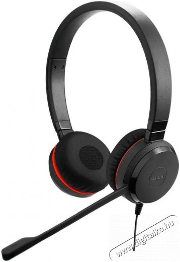 Jabra Evolve 20 MS Stereo USB-A SE Audio-Video / Hifi / Multim&eacute;dia - F&uuml;l &eacute;s Fejhallgat&oacute;k - Fejhallgat&oacute; mikrofonnal / headset - 509983