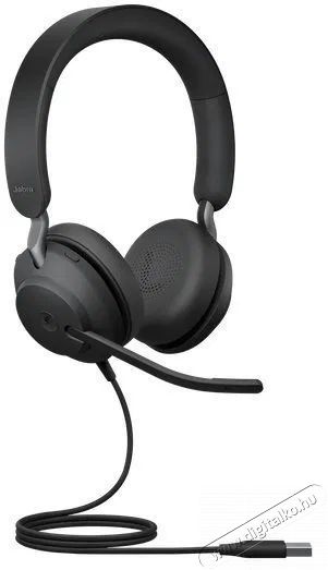 Jabra Evolve2 40 SE MS Stereo USB-A Audio-Video / Hifi / Multim&eacute;dia - F&uuml;l &eacute;s Fejhallgat&oacute;k - Fejhallgat&oacute; mikrofonnal / headset - 509984