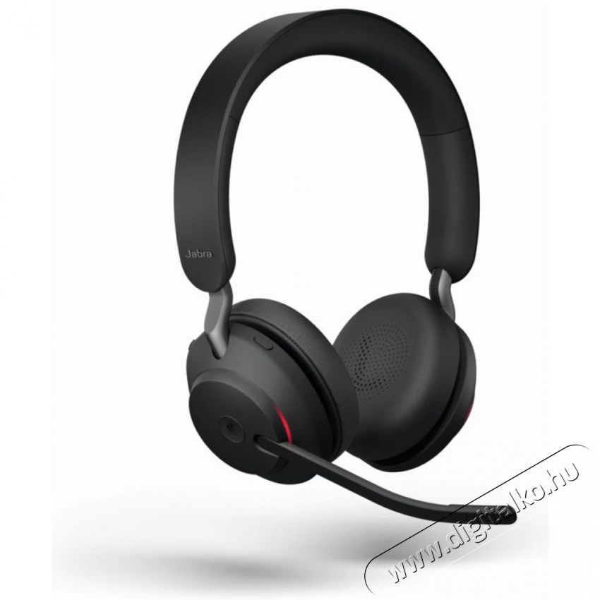 Jabra Evolve2 65 MS Stereo USB-A Black Audio-Video / Hifi / Multim&eacute;dia - F&uuml;l &eacute;s Fejhallgat&oacute;k - Fejhallgat&oacute; mikrofonnal / headset - 509980