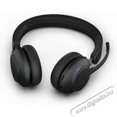 Jabra Evolve2 65 MS Stereo USB-A Black Audio-Video / Hifi / Multim&eacute;dia - F&uuml;l &eacute;s Fejhallgat&oacute;k - Fejhallgat&oacute; mikrofonnal / headset - 509980