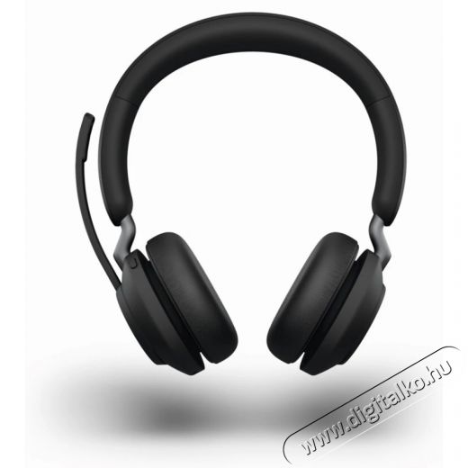 Jabra Evolve2 65 MS Stereo USB-A Black Audio-Video / Hifi / Multim&eacute;dia - F&uuml;l &eacute;s Fejhallgat&oacute;k - Fejhallgat&oacute; mikrofonnal / headset - 509980