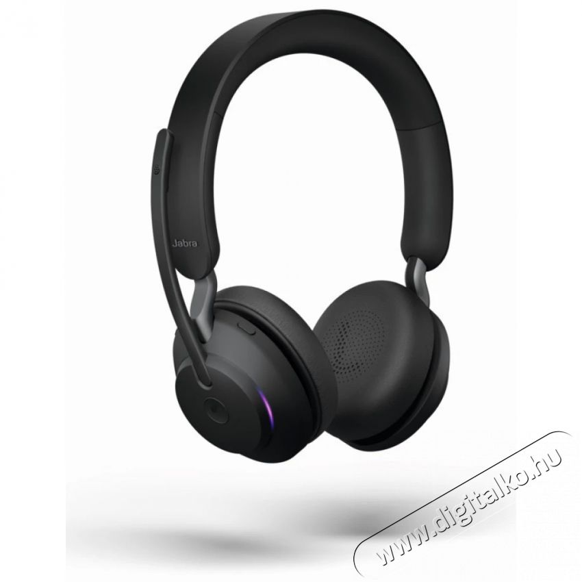 Jabra Evolve2 65 MS Stereo USB-A Black Audio-Video / Hifi / Multim&eacute;dia - F&uuml;l &eacute;s Fejhallgat&oacute;k - Fejhallgat&oacute; mikrofonnal / headset - 509980