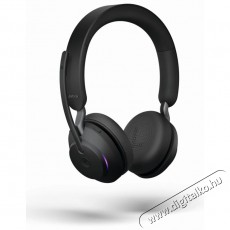 Jabra Evolve2 65 MS Stereo USB-A Black Audio-Video / Hifi / Multim&eacute;dia - F&uuml;l &eacute;s Fejhallgat&oacute;k - Fejhallgat&oacute; mikrofonnal / headset - 509980