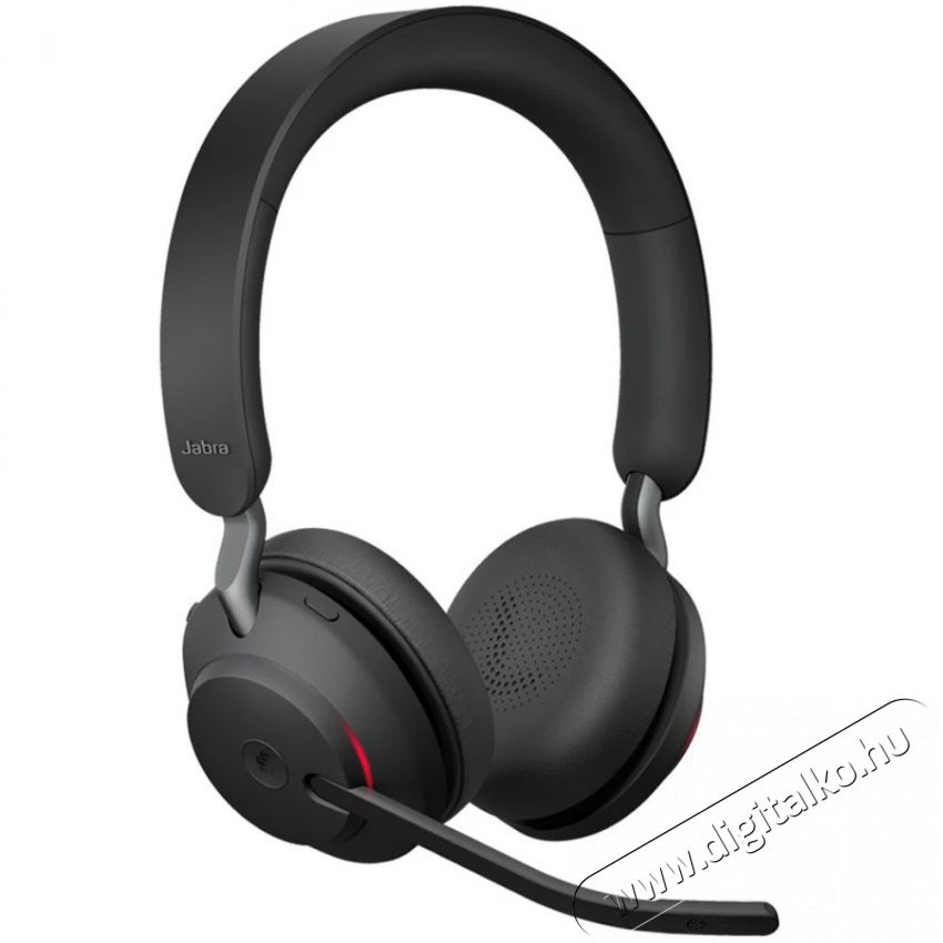 Jabra Evolve2 65 MS Stereo USB-A Stand Black Audio-Video / Hifi / Multim&eacute;dia - F&uuml;l &eacute;s Fejhallgat&oacute;k - Fejhallgat&oacute; mikrofonnal / headset - 509987
