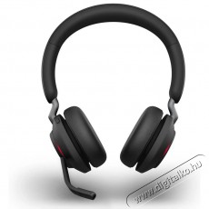 Jabra Evolve2 65 MS Stereo USB-A Stand Black Audio-Video / Hifi / Multim&eacute;dia - F&uuml;l &eacute;s Fejhallgat&oacute;k - Fejhallgat&oacute; mikrofonnal / headset - 509987