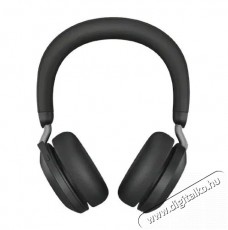 Jabra Evolve2 75 MS Stereo USB-A, Black Audio-Video / Hifi / Multimédia - Fül és Fejhallgatók - Fejhallgató mikrofonnal / headset - 509986