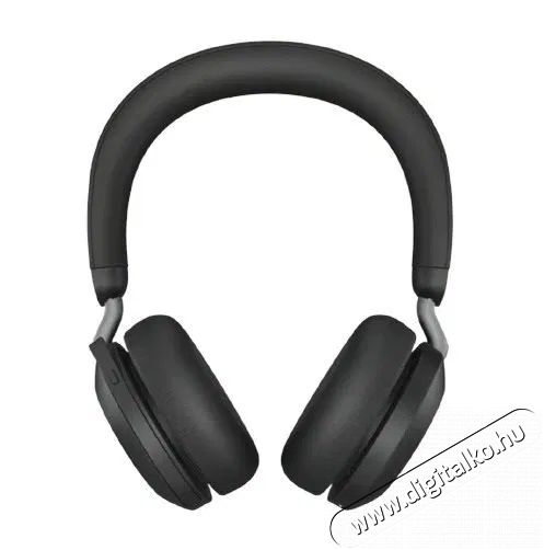 Jabra Evolve2 75 MS Stereo USB-A, Black Audio-Video / Hifi / Multim&eacute;dia - F&uuml;l &eacute;s Fejhallgat&oacute;k - Fejhallgat&oacute; mikrofonnal / headset - 509986