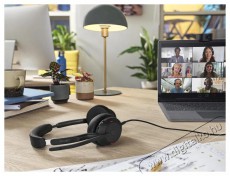 Jabra Evolve2 50 USB-A MS Stereo Audio-Video / Hifi / Multim&eacute;dia - F&uuml;l &eacute;s Fejhallgat&oacute;k - Fejhallgat&oacute; - 518809