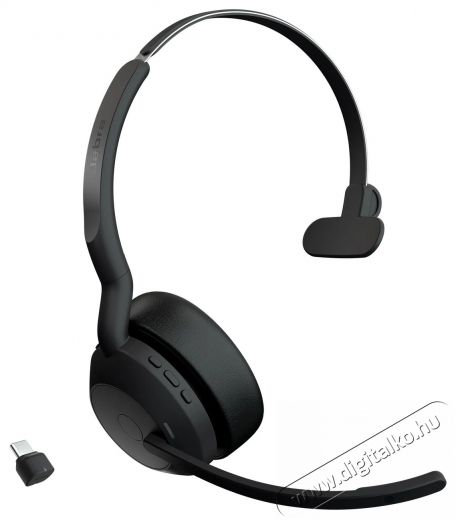 Jabra Evolve2 55, Link380/390c UC Mono Audio-Video / Hifi / Multim&eacute;dia - F&uuml;l &eacute;s Fejhallgat&oacute;k - Fejhallgat&oacute; mikrofonnal / headset - 529607
