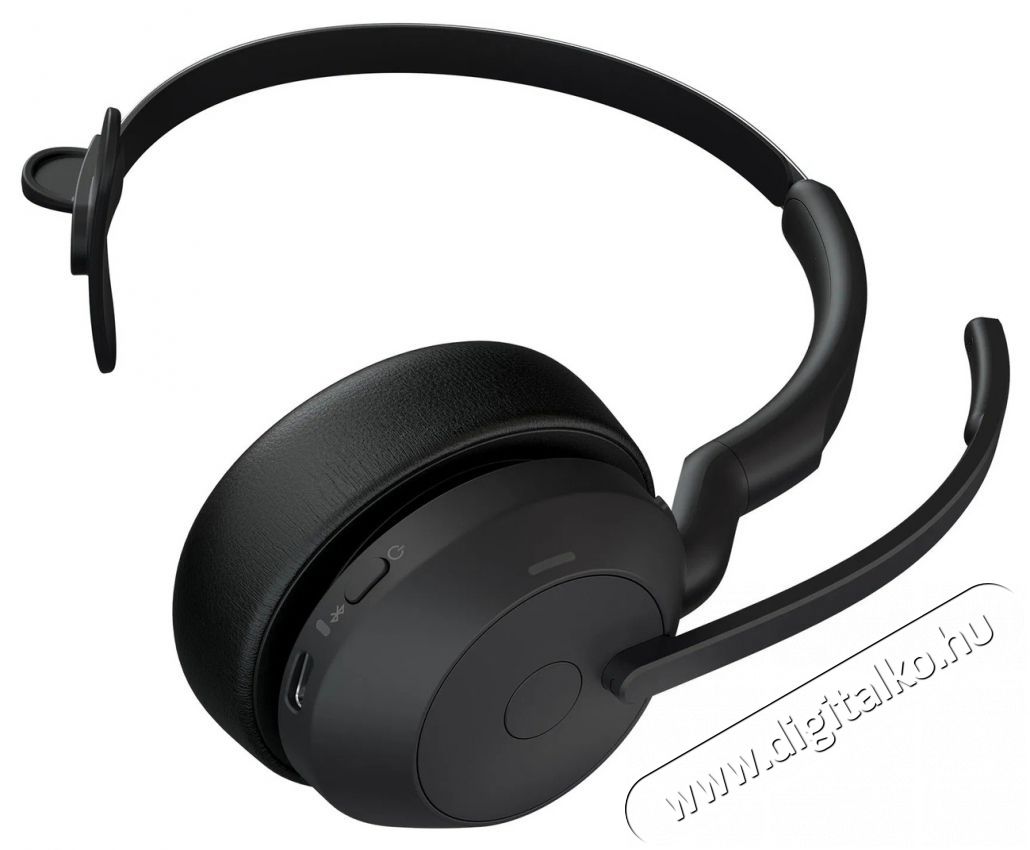 Jabra Evolve2 55, Link380/390c UC Mono Audio-Video / Hifi / Multim&eacute;dia - F&uuml;l &eacute;s Fejhallgat&oacute;k - Fejhallgat&oacute; mikrofonnal / headset - 529607
