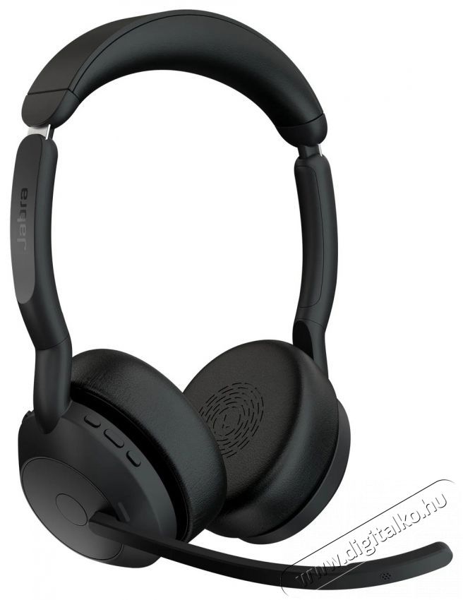 Jabra Evolve2 55, Link380/390c UC Stereo Stand Audio-Video / Hifi / Multim&eacute;dia - F&uuml;l &eacute;s Fejhallgat&oacute;k - Fejhallgat&oacute; mikrofonnal / headset - 529609