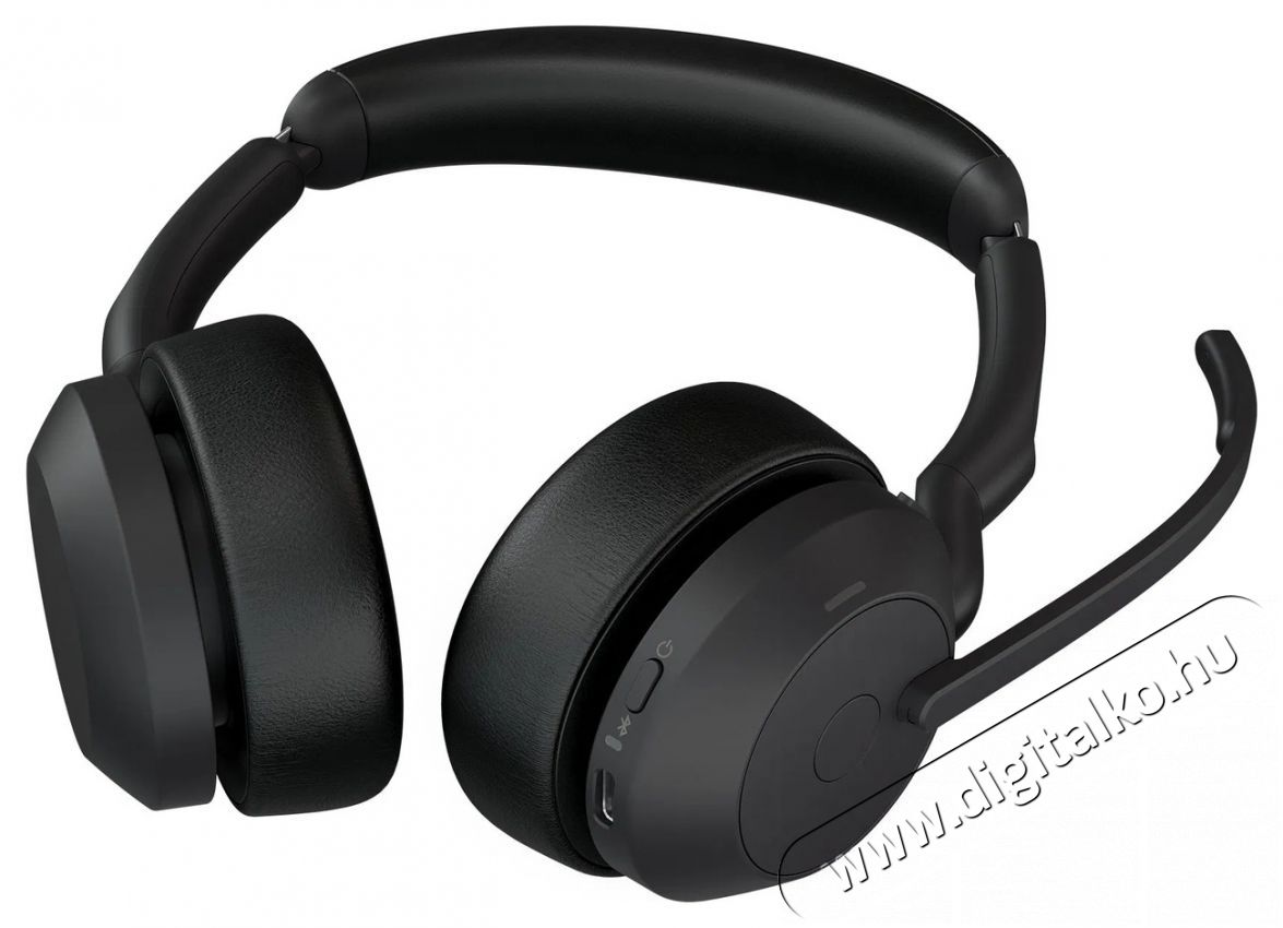 Jabra Evolve2 55, Link380/390c UC Stereo Stand Audio-Video / Hifi / Multim&eacute;dia - F&uuml;l &eacute;s Fejhallgat&oacute;k - Fejhallgat&oacute; mikrofonnal / headset - 529609
