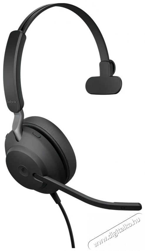 Jabra Evolve2 40 SE, USB C/A, MS Mono Audio-Video / Hifi / Multim&eacute;dia - F&uuml;l &eacute;s Fejhallgat&oacute;k - Fejhallgat&oacute; mikrofonnal / headset - 529599