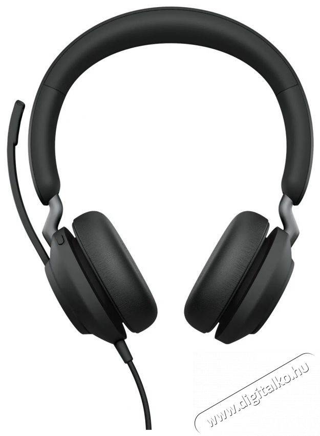 Jabra Evolve2 40 SE, USB C/A, MS Stereo Audio-Video / Hifi / Multim&eacute;dia - F&uuml;l &eacute;s Fejhallgat&oacute;k - Fejhallgat&oacute; mikrofonnal / headset - 529600