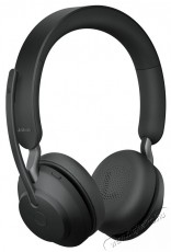 Jabra Evolve2 65, Link380/390a UC Stereo, Black Audio-Video / Hifi / Multim&eacute;dia - F&uuml;l &eacute;s Fejhallgat&oacute;k - Fejhallgat&oacute; mikrofonnal / headset - 529618