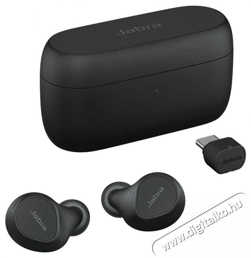 Jabra Evolve2 Buds UC, Link 390c Wireless Charging Pad F&uuml;lhallgat&oacute; Audio-Video / Hifi / Multim&eacute;dia - F&uuml;l &eacute;s Fejhallgat&oacute;k - F&uuml;lhallgat&oacute; - 529640